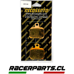PASTILLA DE FRENO TRASERO FA266 ACCOSSATO RACING