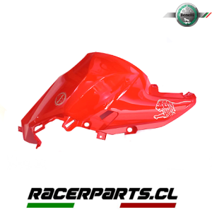 CUBRE ESTANQUE LATERAL IZQUIERDA,ROJA 180S BENELLI
