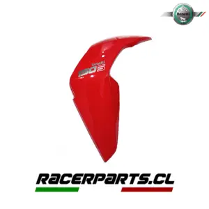CUBIERTA INFERIOR IZQUIERDA, ROJA RB, con pegatina   BENELLI