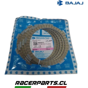 KIT Disco Embrague NS125  BAJAJ