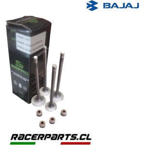 Válvula Admisión / Escape/retenes ns160 Seipro(Juego) 