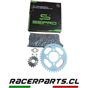 KIT TRANSMISION RK 150 KEEWAY 40D / 15D SEIPRO RACE
